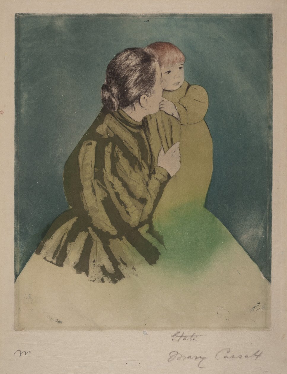 Contadina con bambino da Mary Cassatt