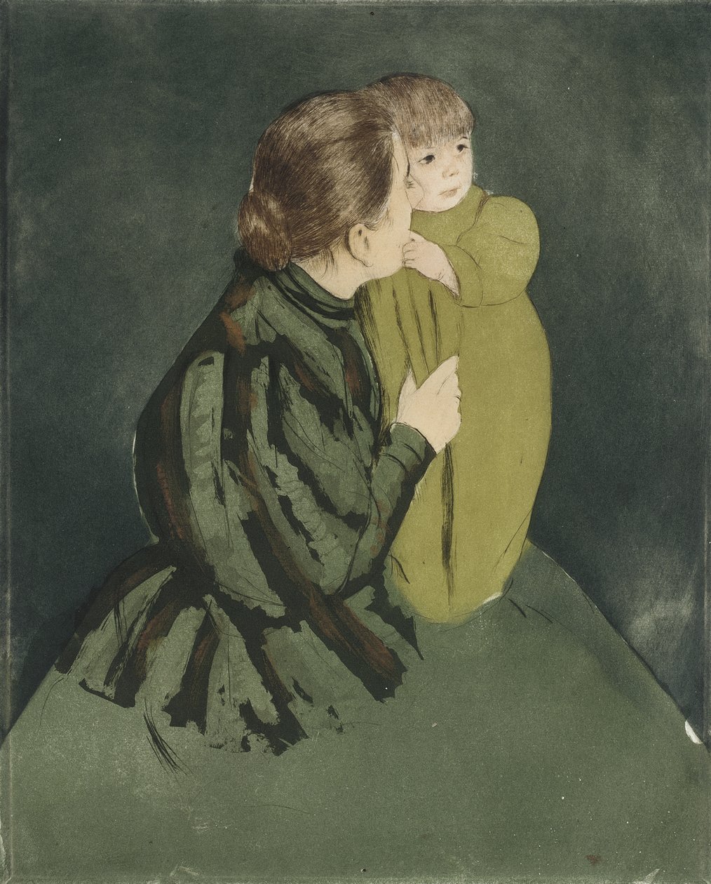 Contadina con bambino da Mary Cassatt