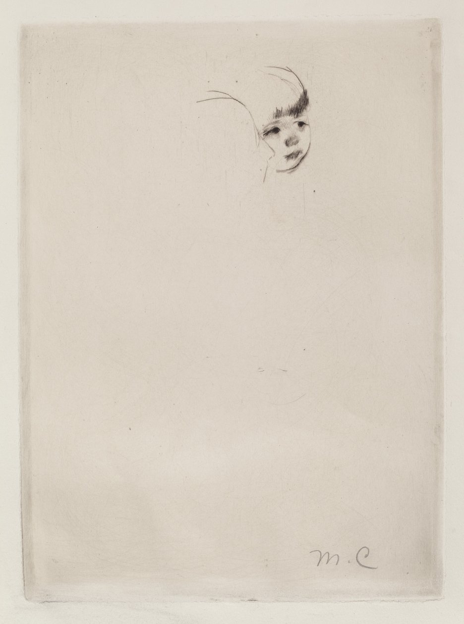 Madre contadina e bambino, c. 1894 da Mary Cassatt
