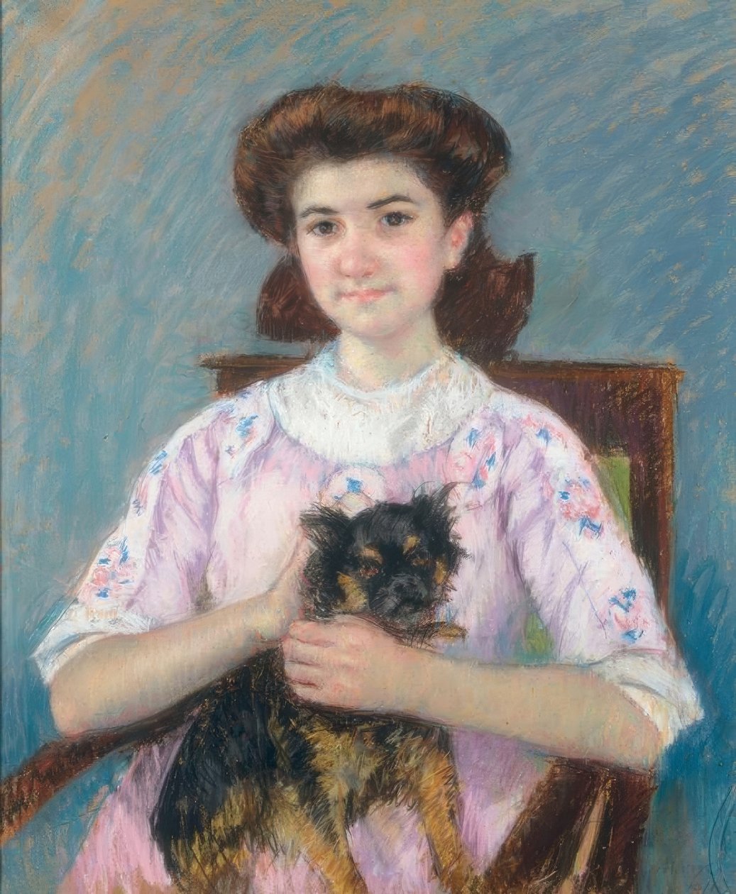 Ritratto di Marie-Louise Durand-Ruel da Mary Cassatt