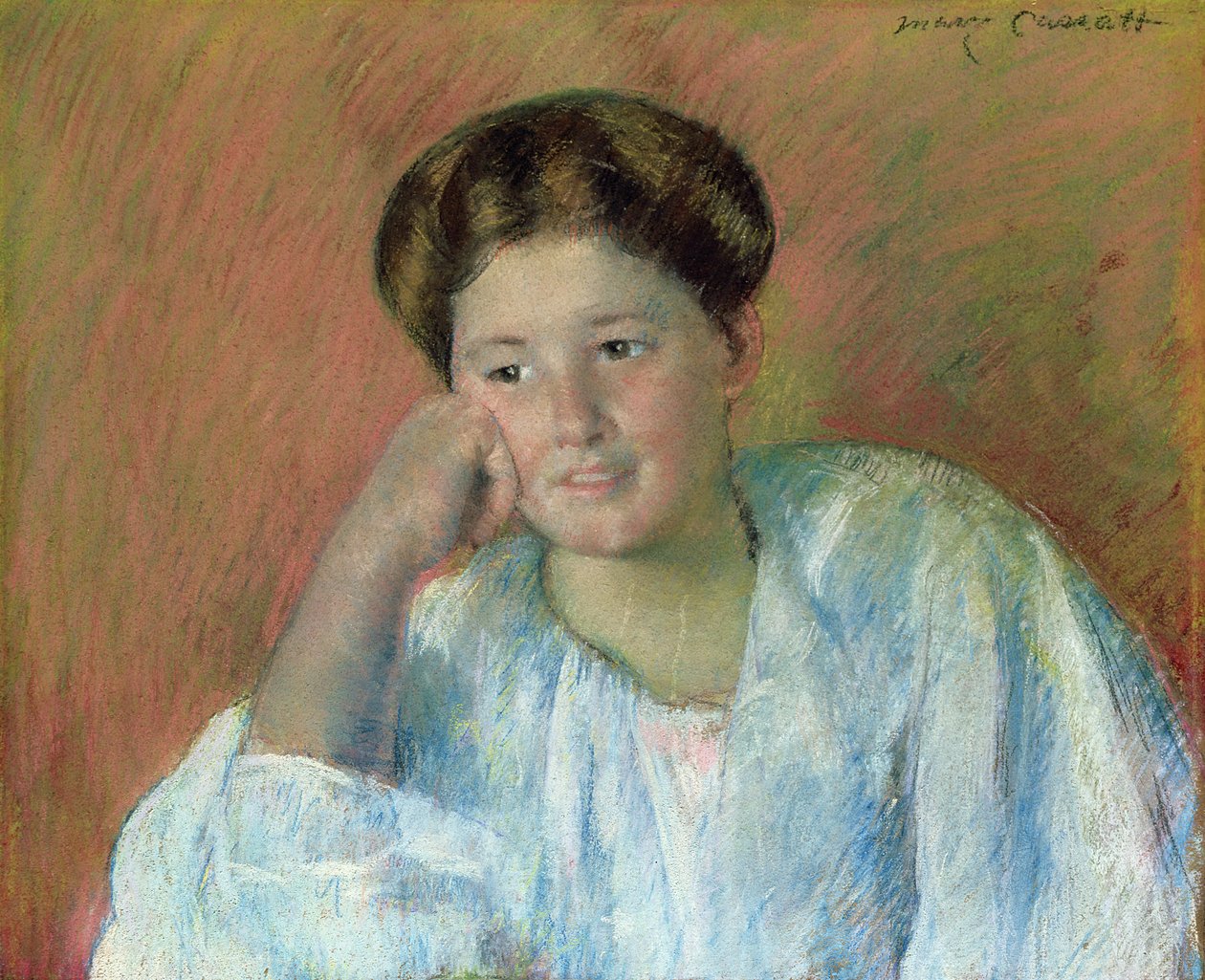 Ritratto di Louisine Elder da Mary Cassatt