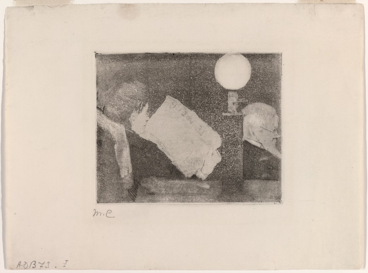 Leggendo il giornale, n. 2 da Mary Cassatt