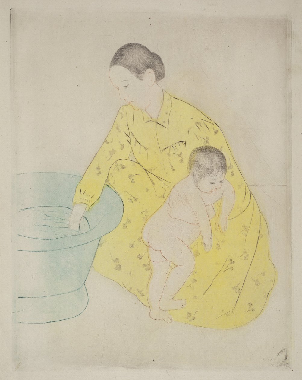 Il bagno da Mary Cassatt