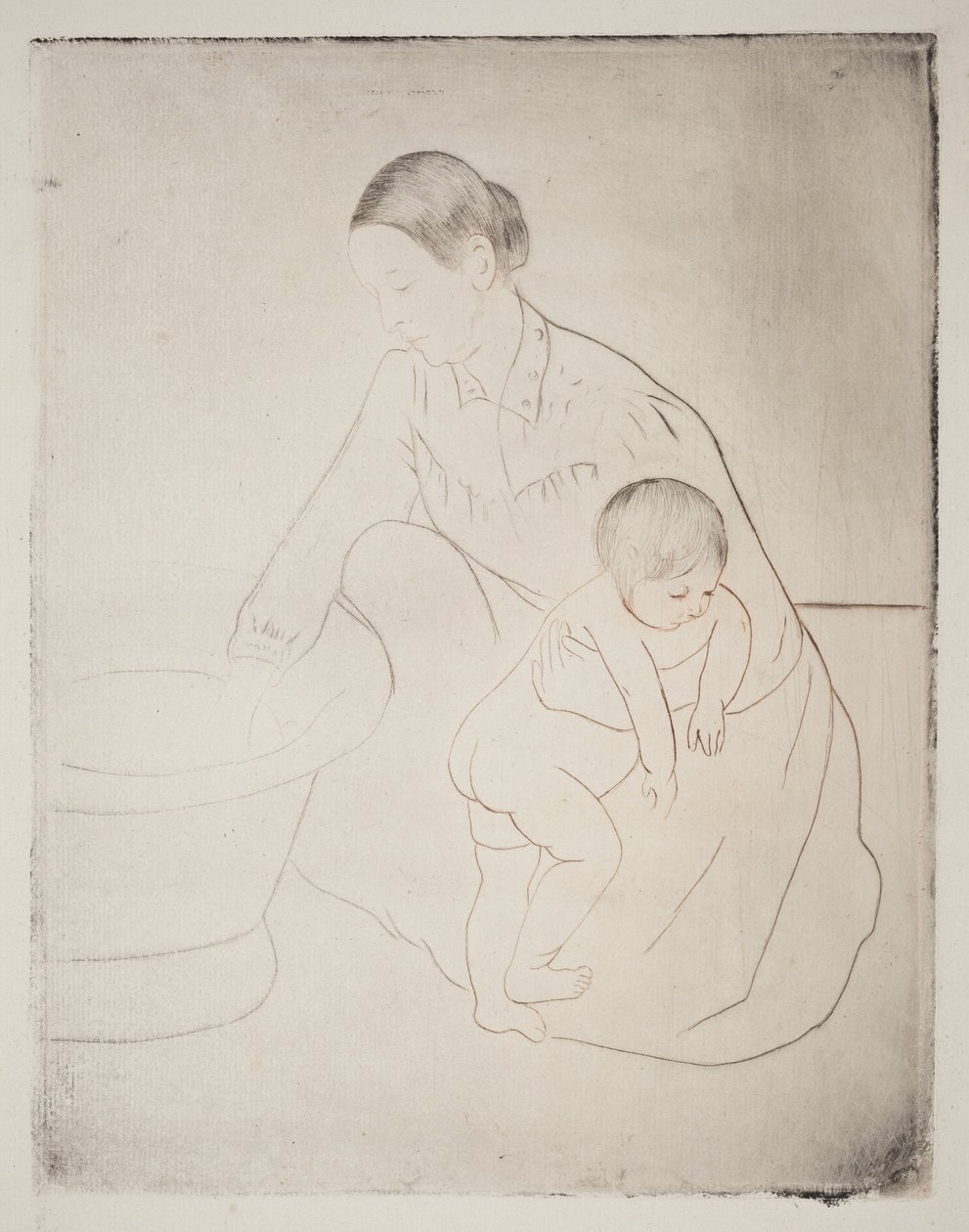 Il bagno da Mary Cassatt