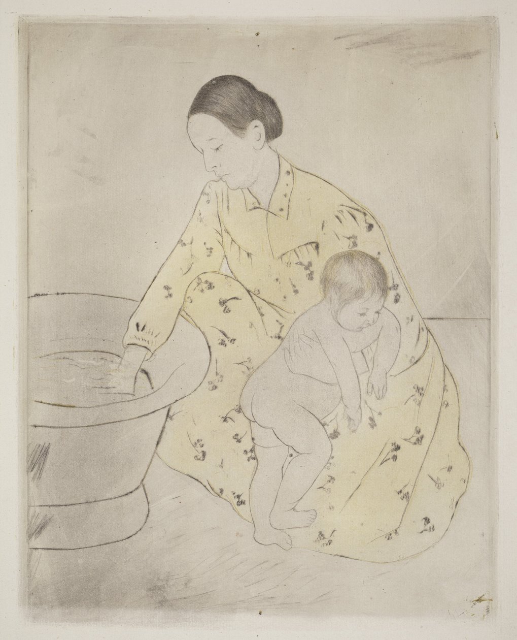 Il bagno da Mary Cassatt
