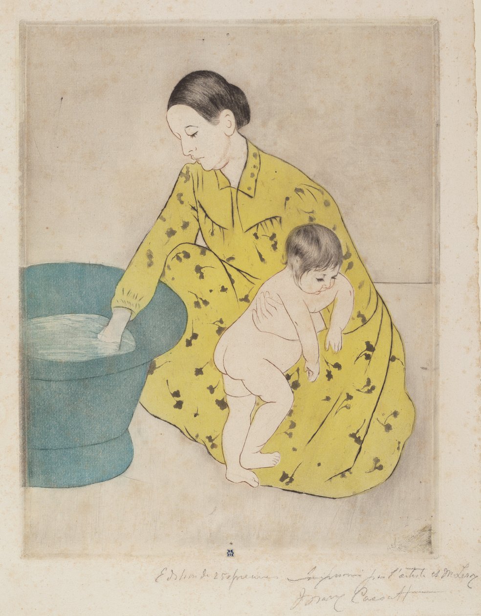 Il bagno, 1890-1891 da Mary Cassatt