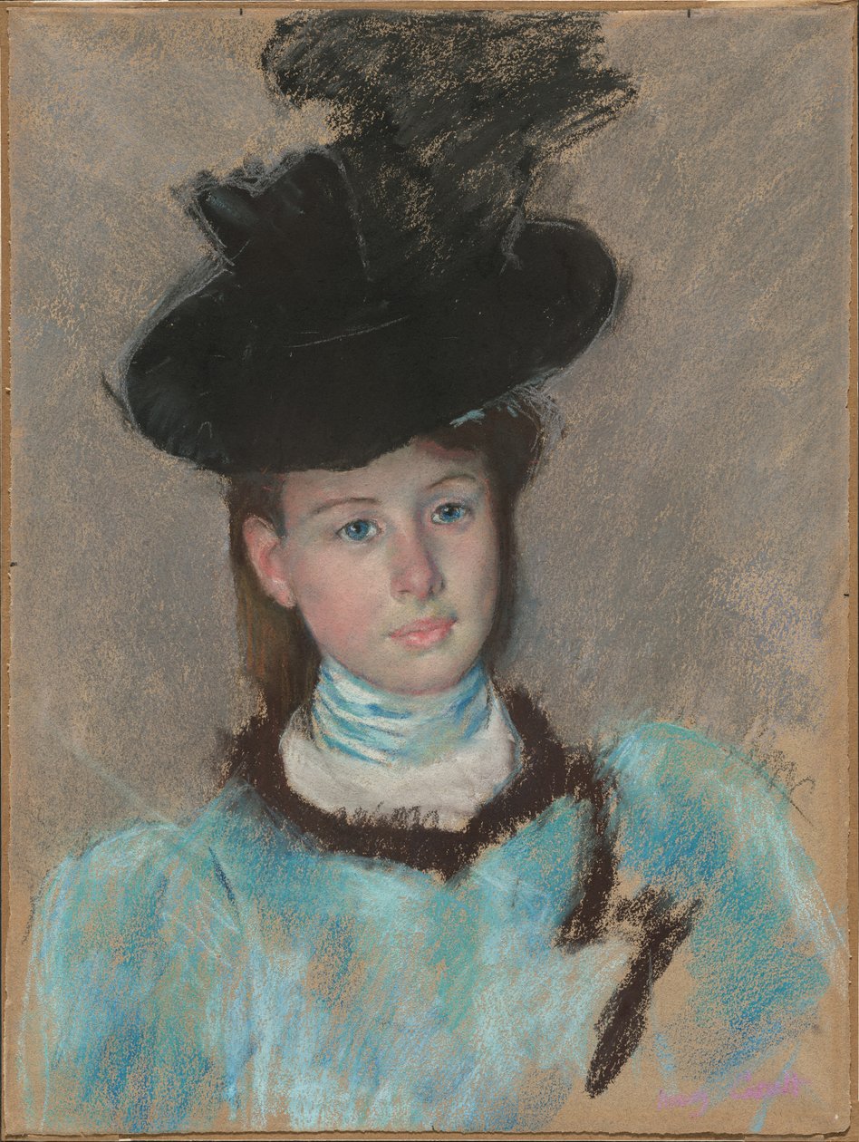 Il cappello nero da Mary Cassatt