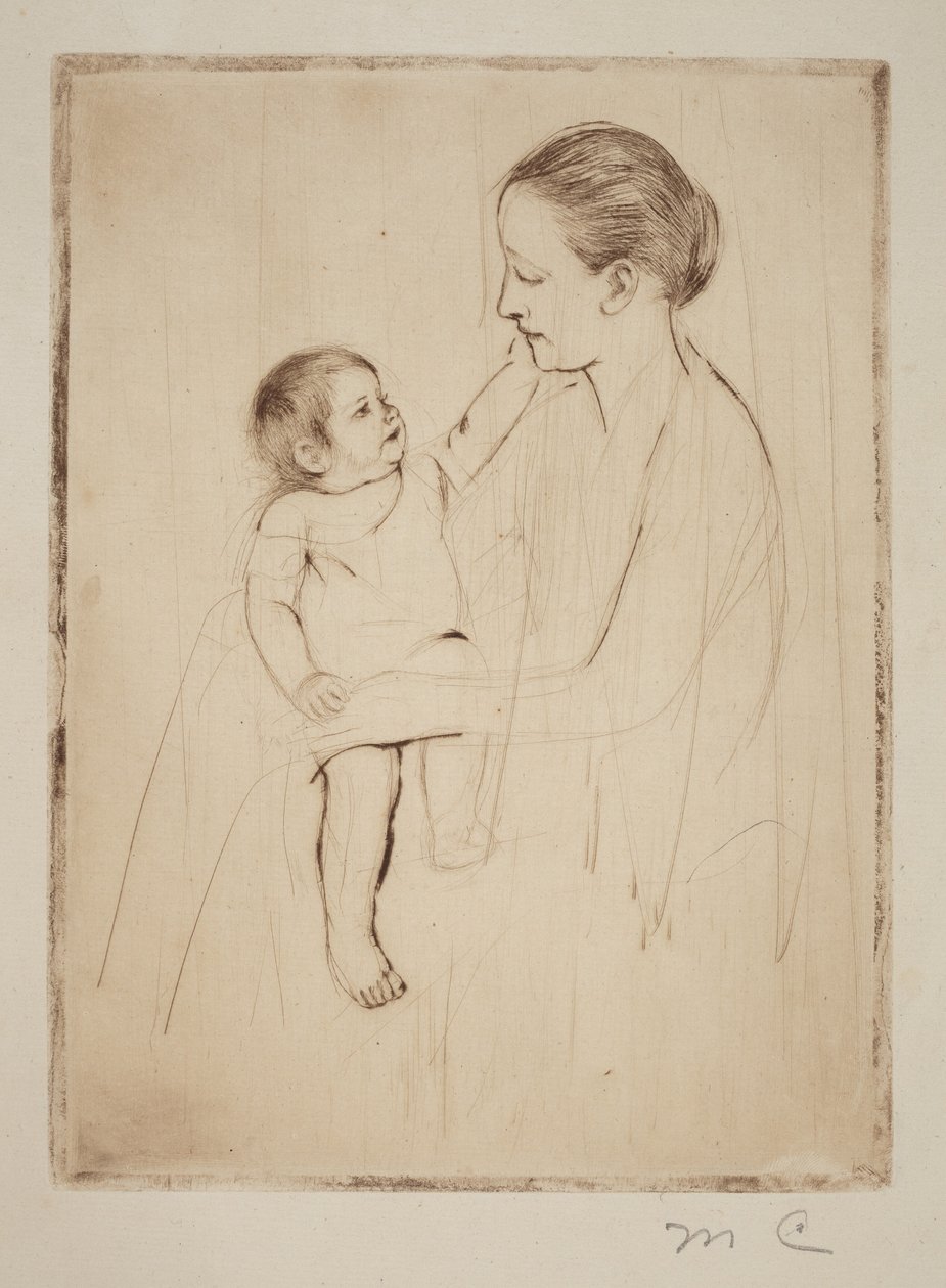 La carezza da Mary Cassatt