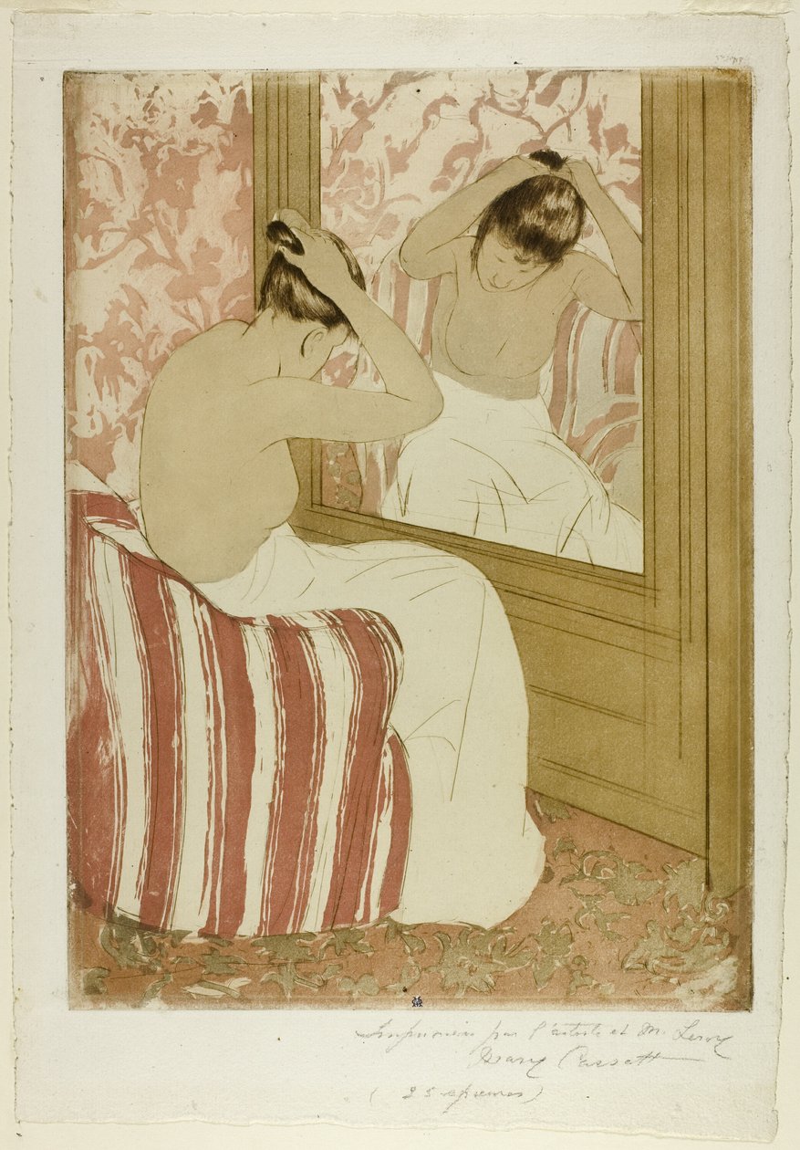 La Pettinatura da Mary Cassatt