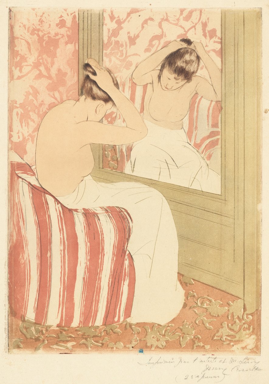 La Coiffure da Mary Cassatt