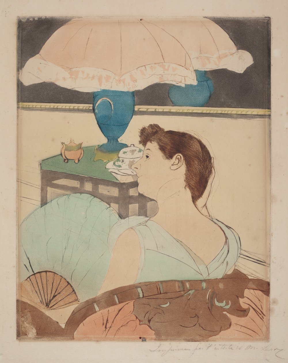 La lampada da Mary Cassatt