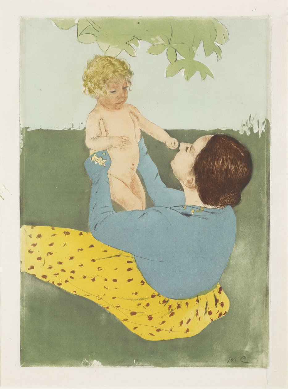 Sotto l’ippocastano da Mary Cassatt