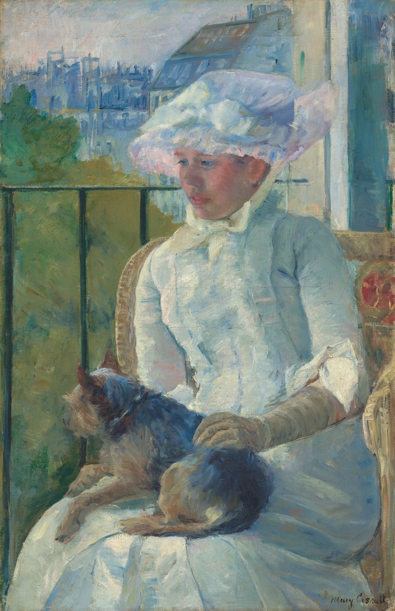 Giovane Ragazza alla Finestra da Mary Cassatt