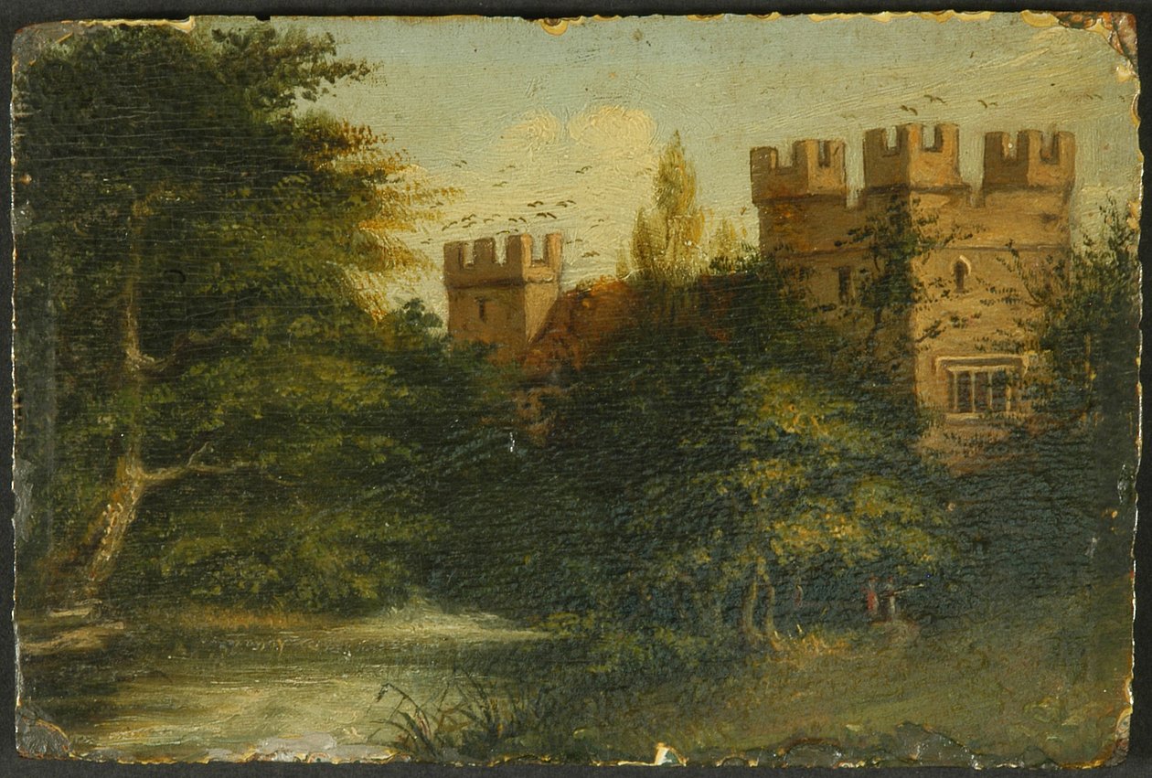 Yanwath Hall, c.1804 da Mary Dixon