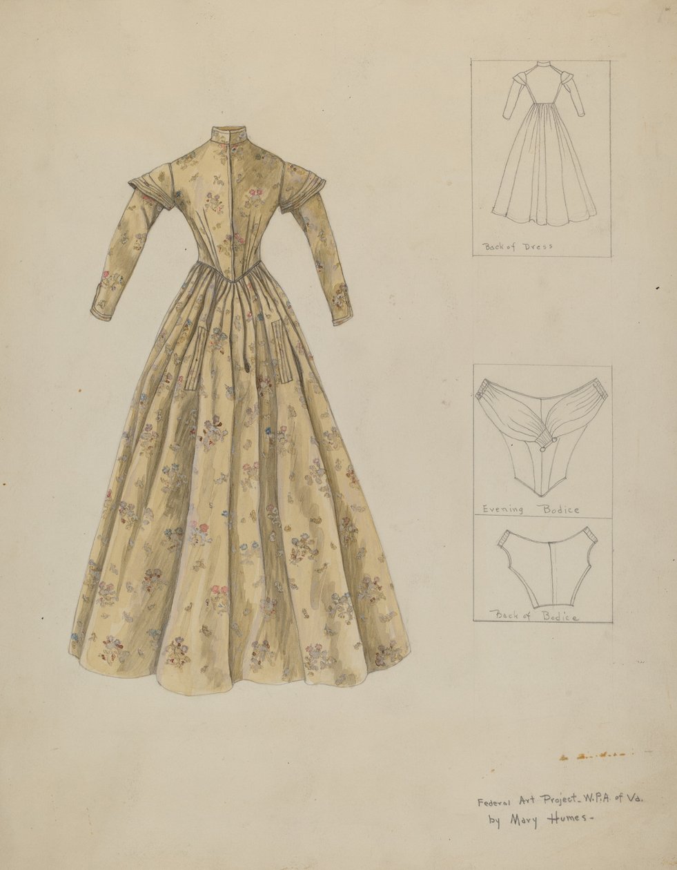 Vestito da Mary E Humes