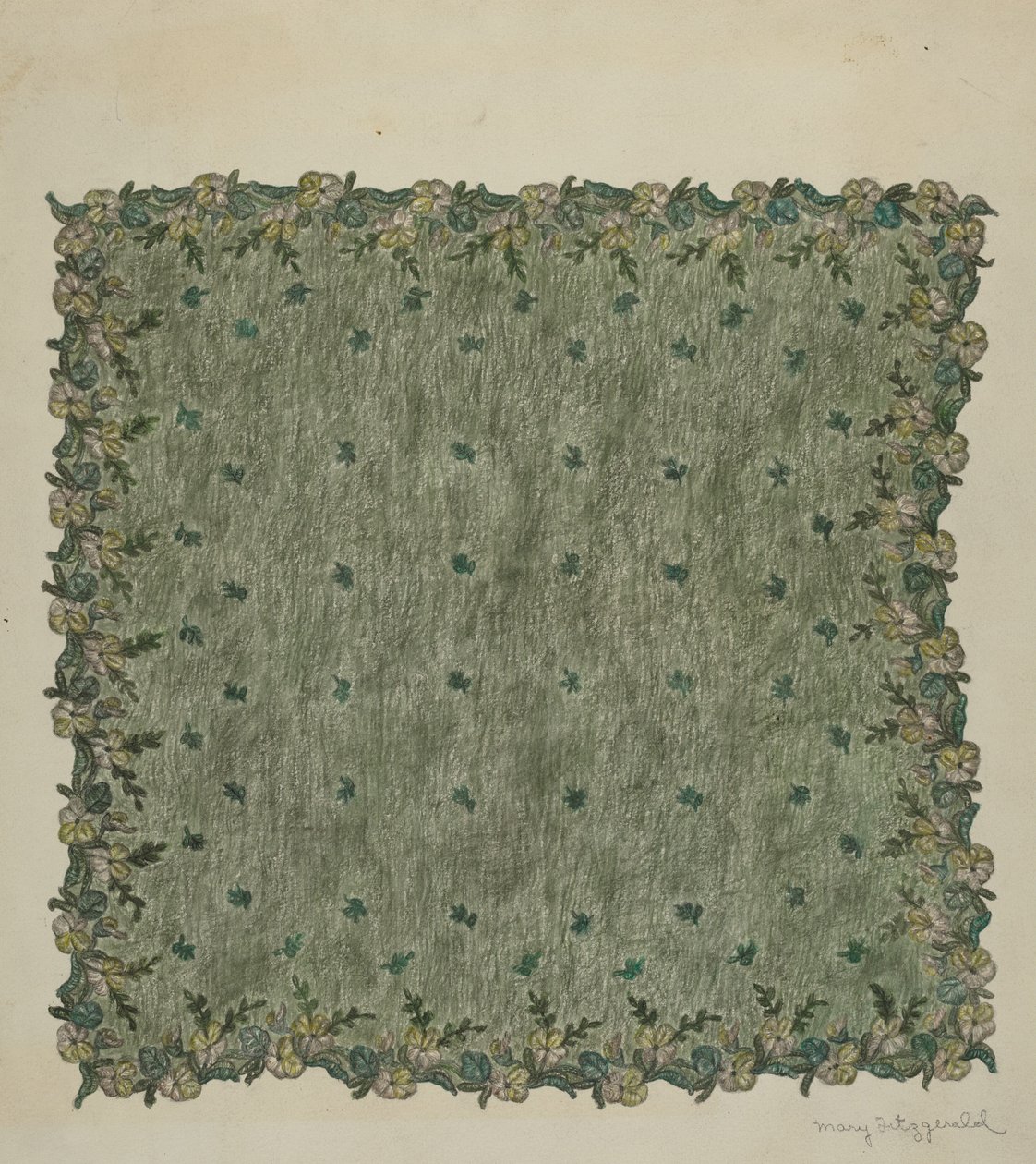 Fazzoletto da sera, 1935-1942 da Mary Fitzgerald