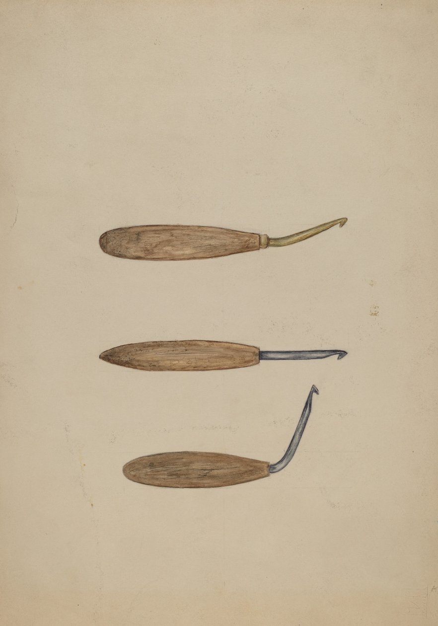 Ganci per tappeti, c. 1941 da Mary Fitzgerald