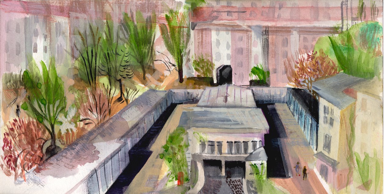 Cortile di Berlino da Mary Kuper