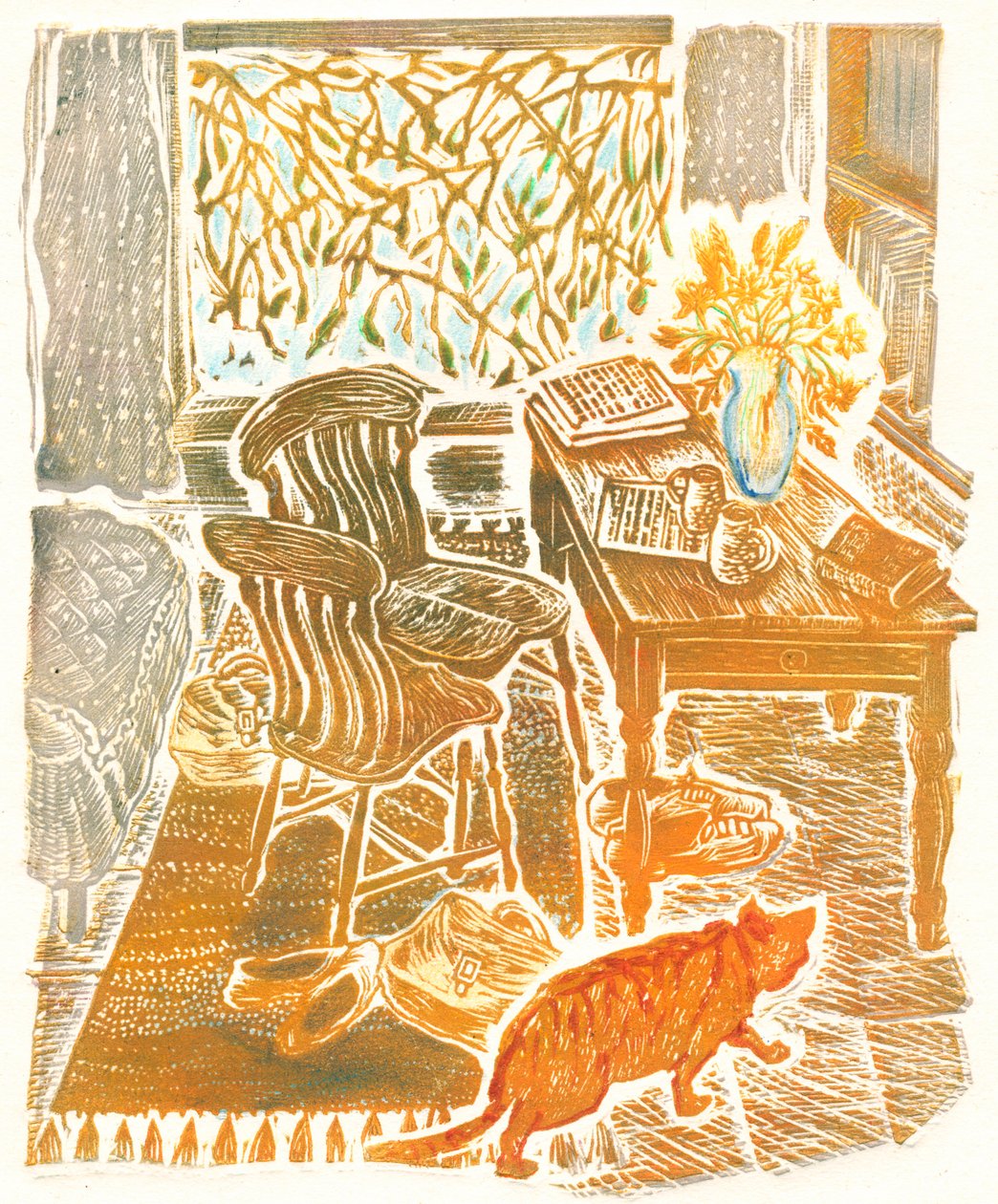 Gatto rosso da Mary Kuper