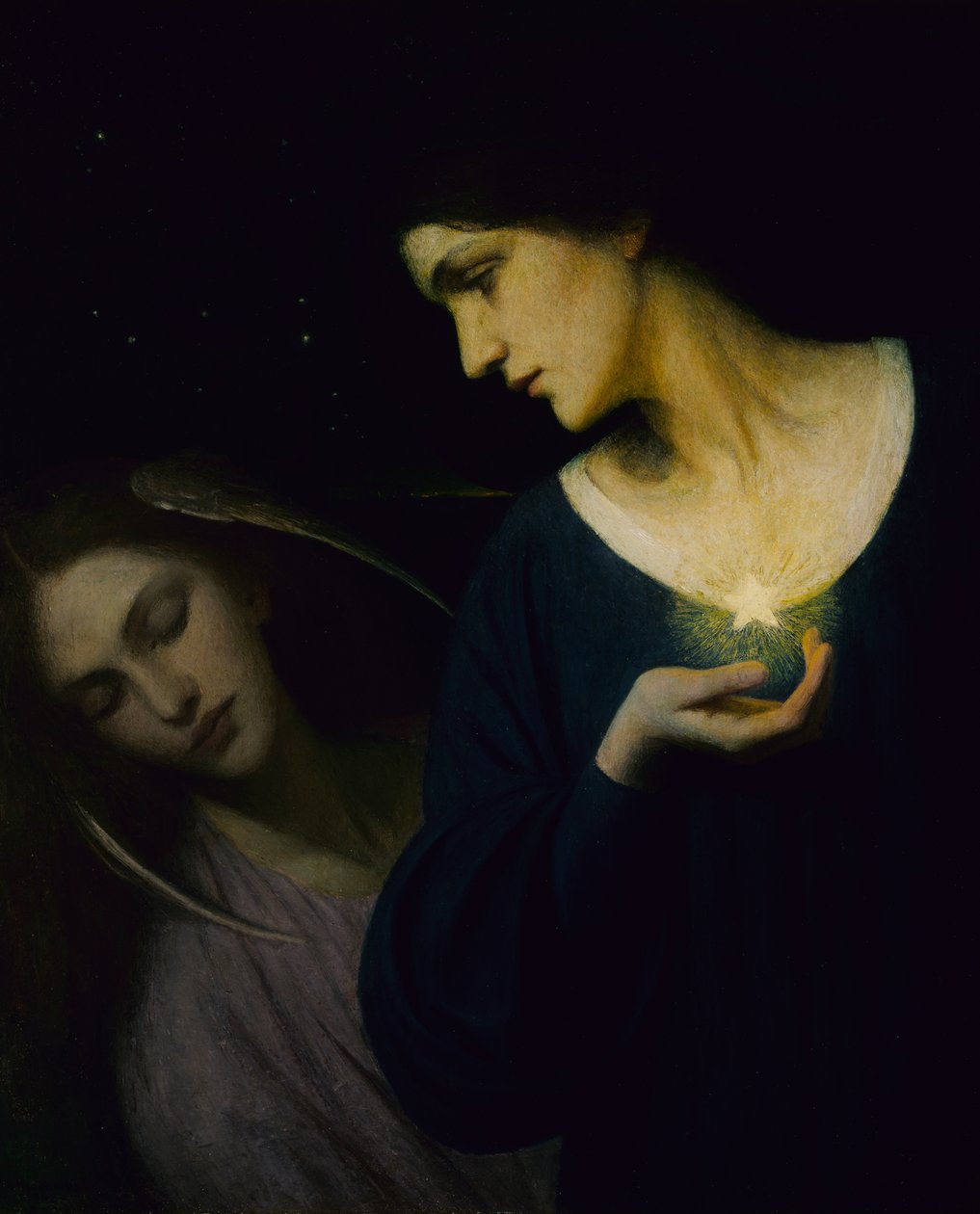 La notte e sua figlia Sonno, 1902 da Mary L. Macomber
