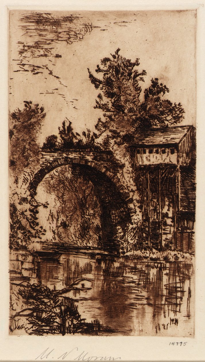 Ponte sul Buskill, Easton, Pa. da Mary Nimmo Moran