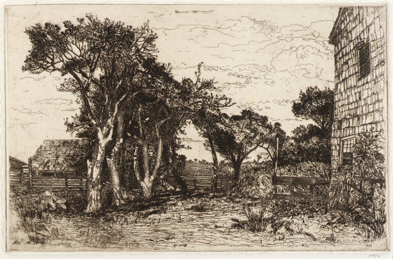 La vecchia fattoria da Mary Nimmo Moran