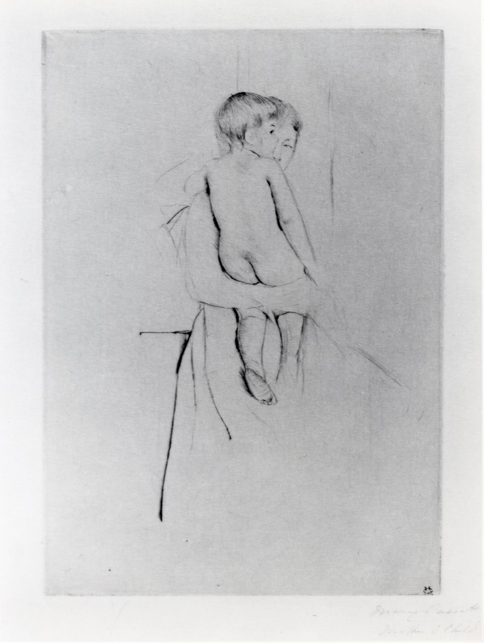 La schiena del bambino da Mary Stevenson Cassatt