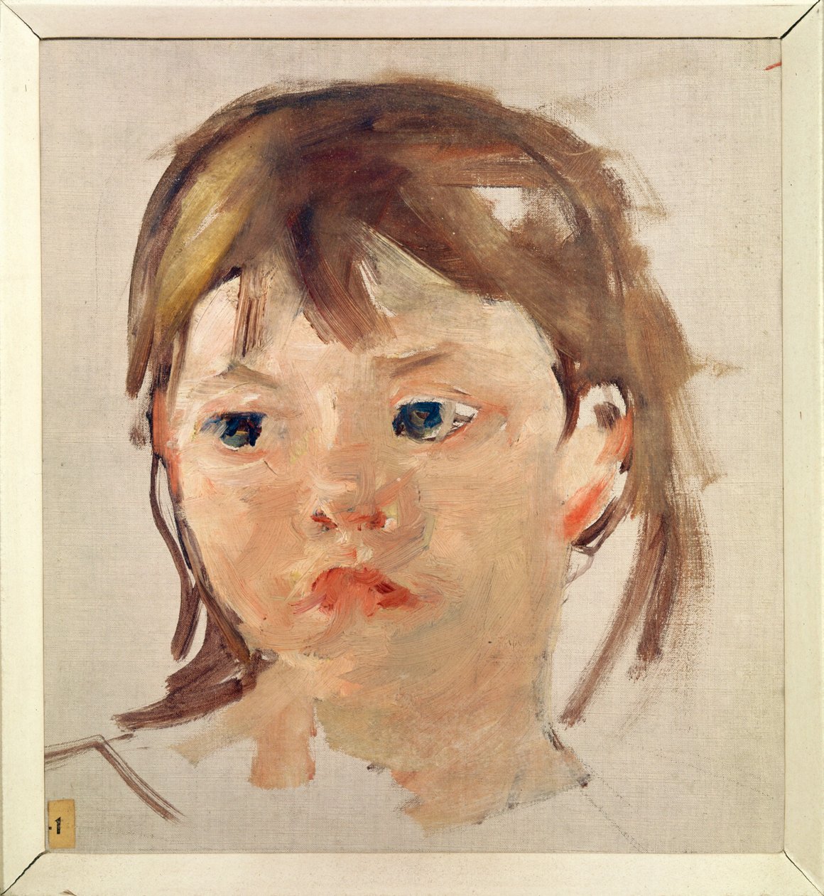 Testa di una ragazza da Mary Stevenson Cassatt