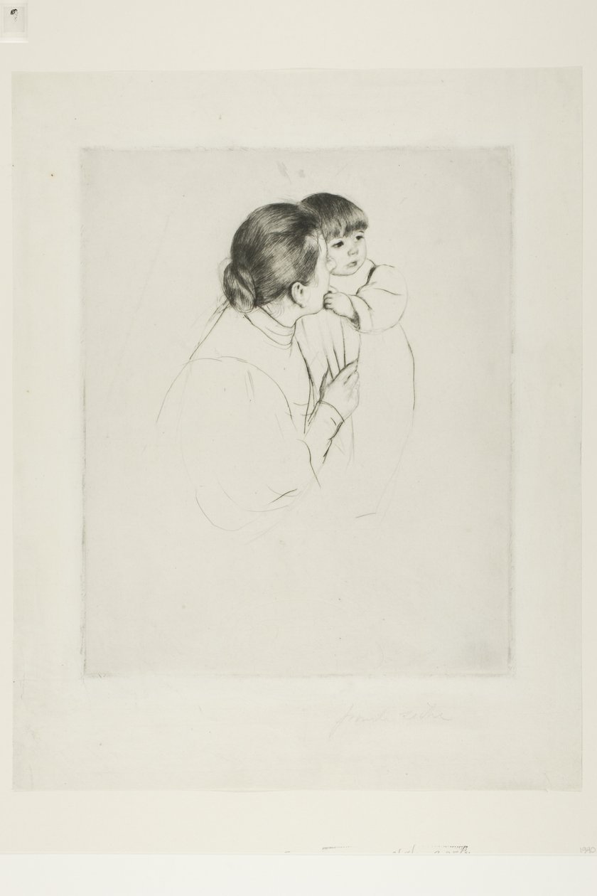 Madre e bambino contadini, c.1895 da Mary Stevenson Cassatt