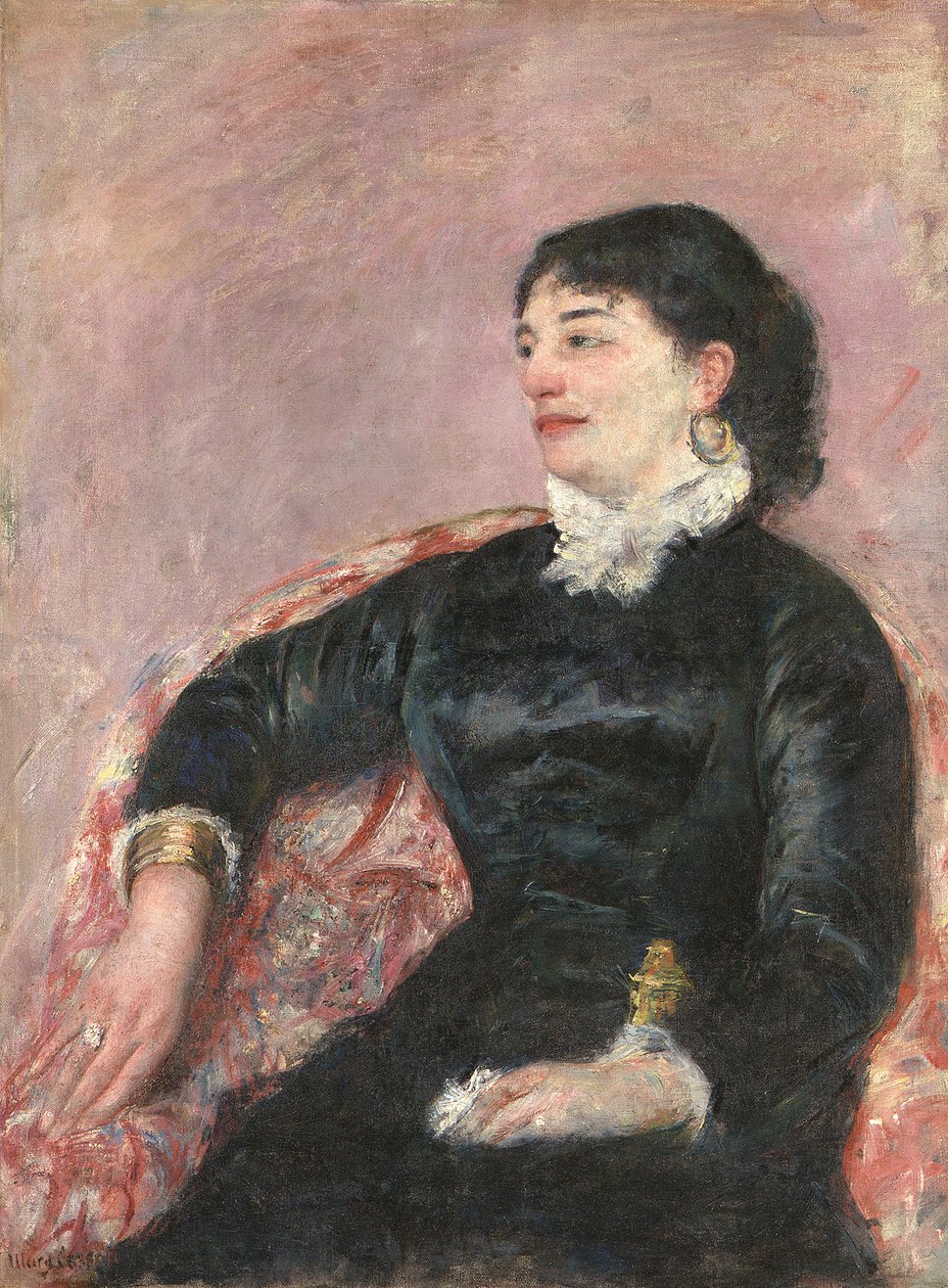 Ritratto di una signora italiana da Mary Cassatt