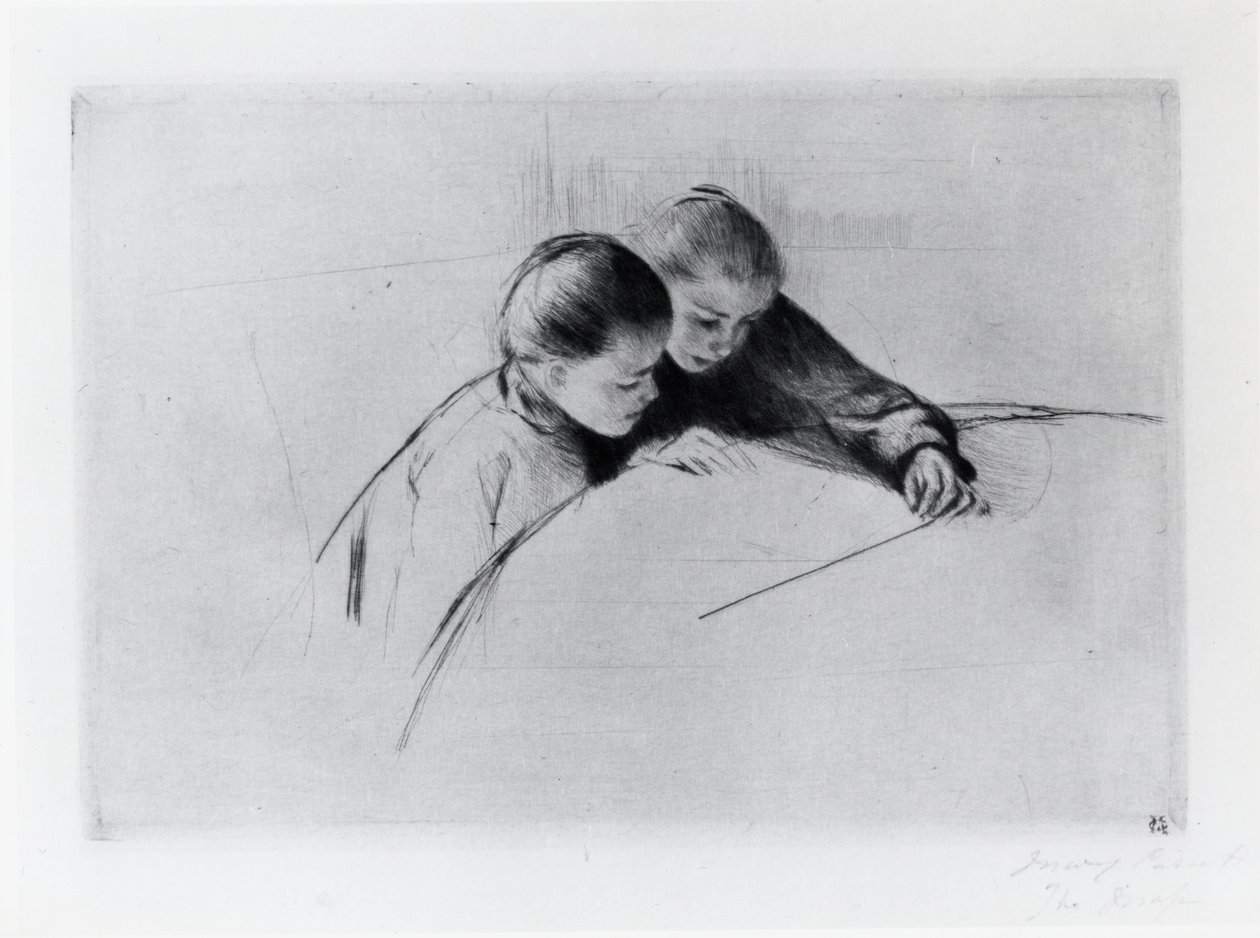 La Mappa, o La Lezione da Mary Stevenson Cassatt