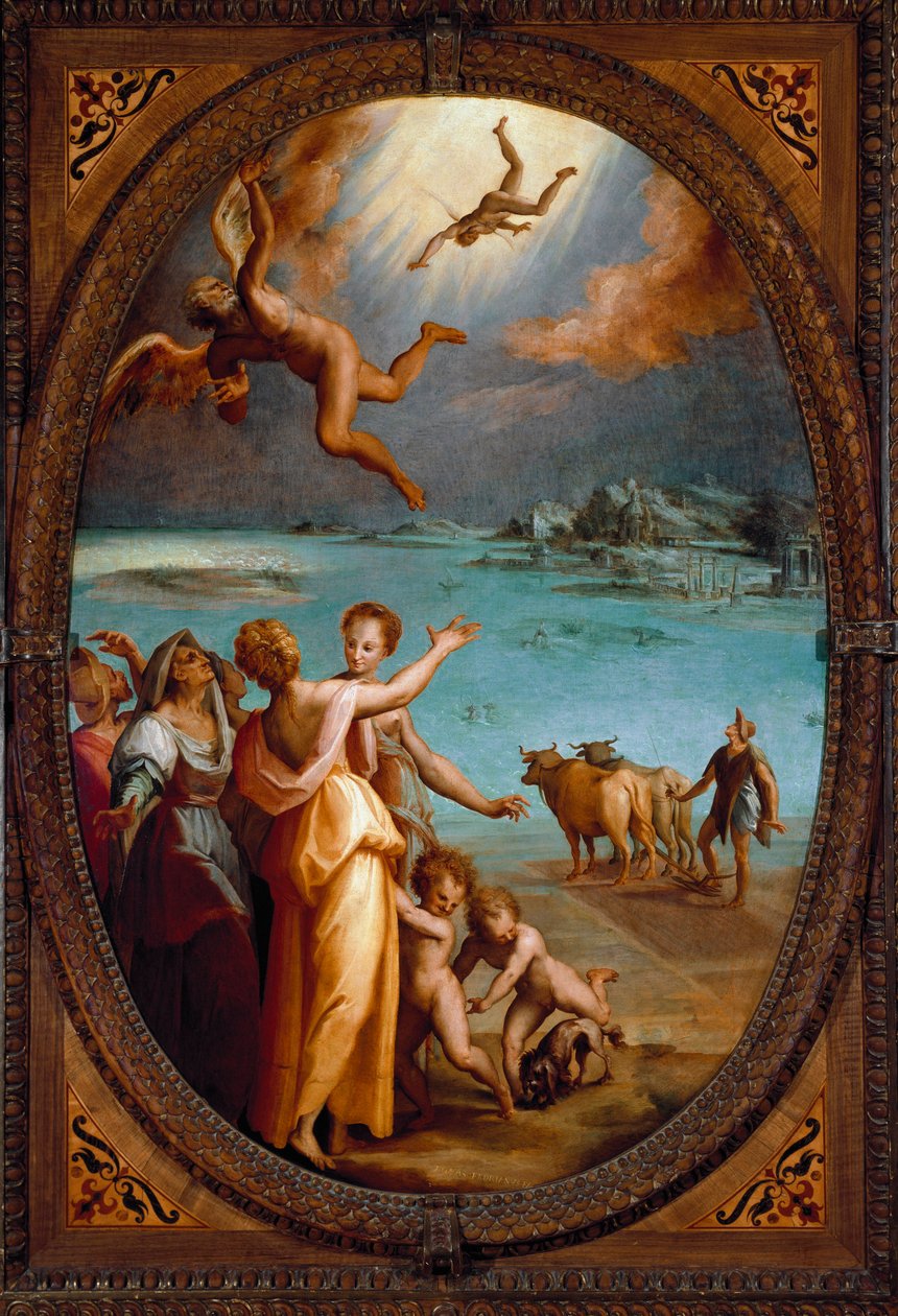 La caduta di Icaro da Maso da San Friano