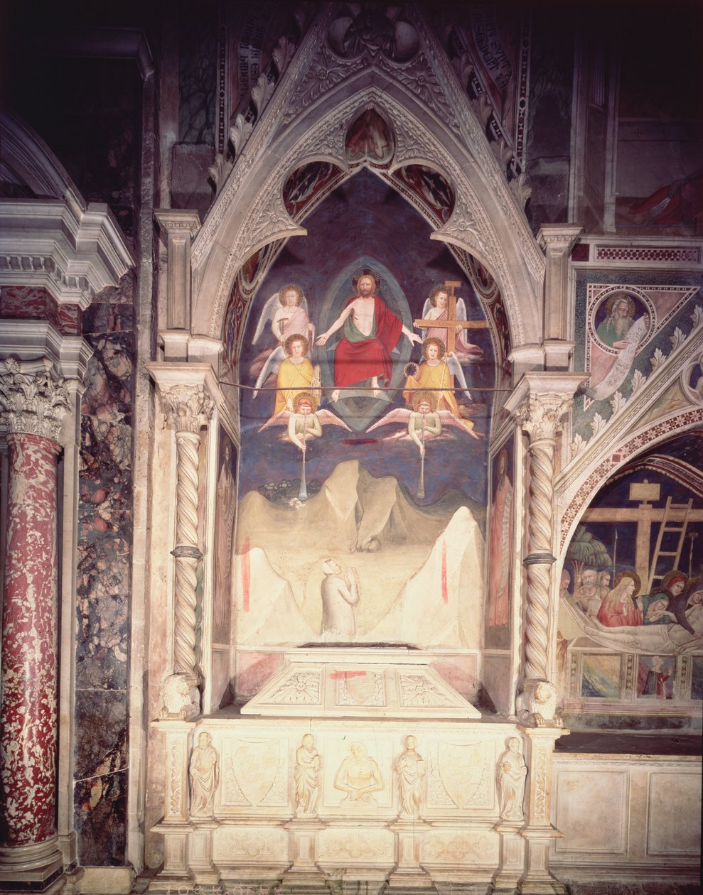 Giudizio Universale dalla Cappella Bardi di Vernio da Maso di Banco Giottino