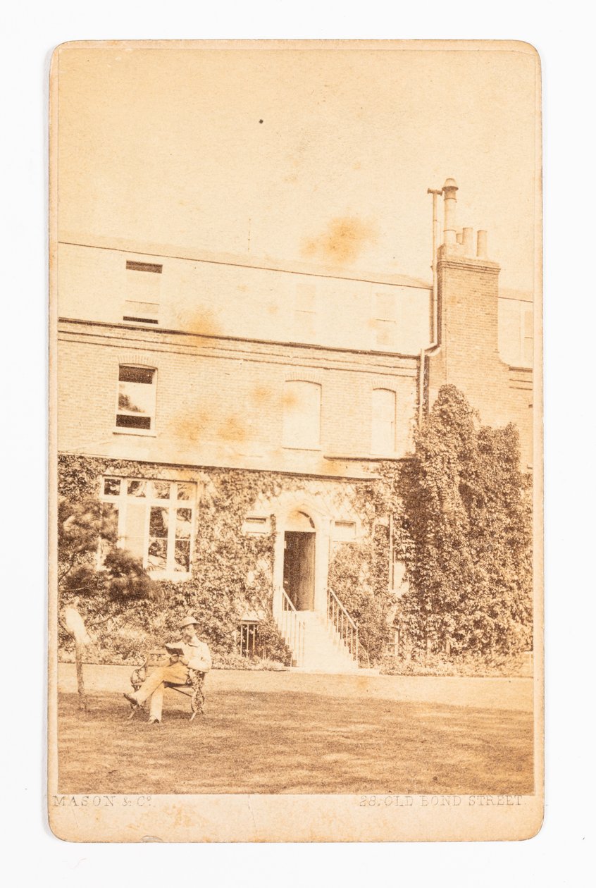 Carte de visite con fotografia di Gad