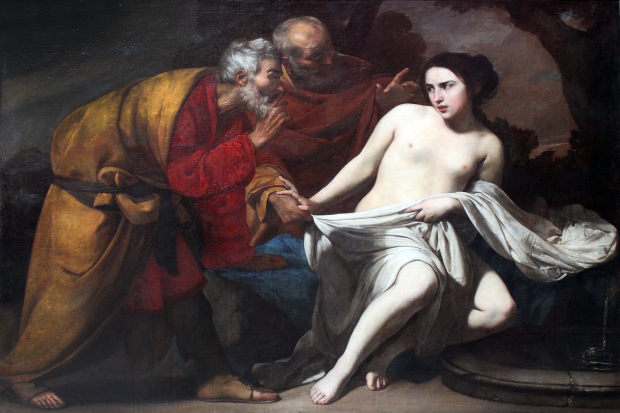 Susanna e i vecchioni da Massimo Stanzione