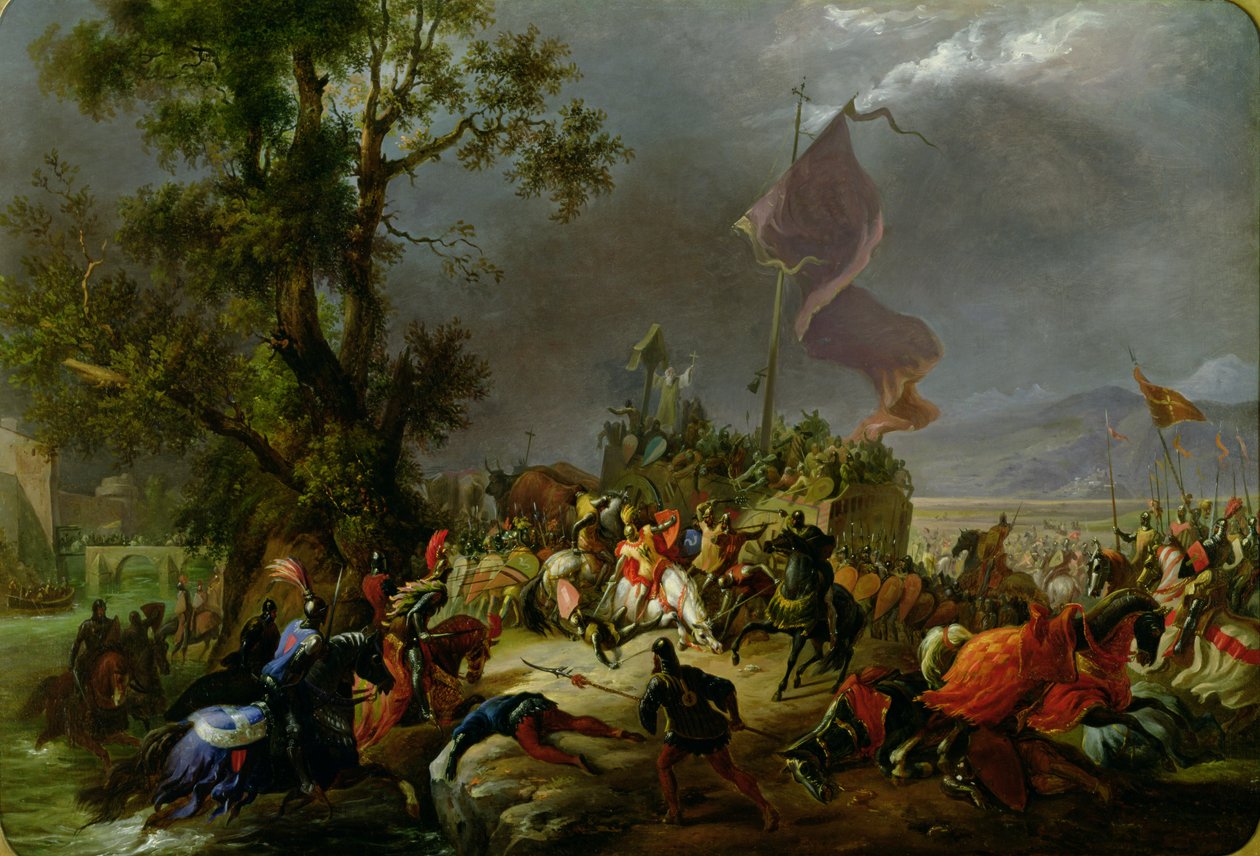 La battaglia di Legnano nel 1176, 1831 da Massimo Taparelli d