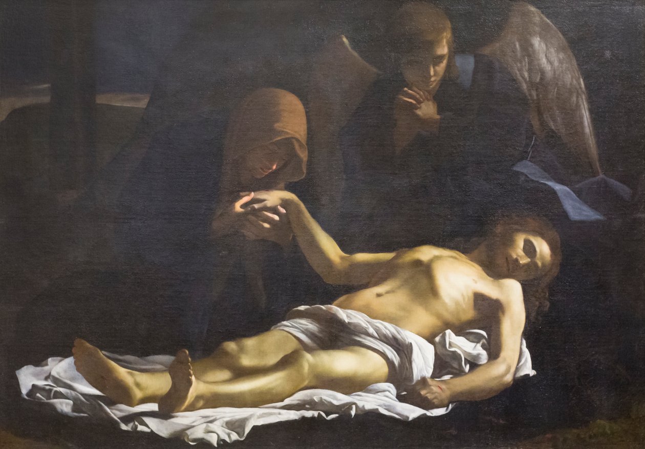 Compianto sul Cristo morto da Massimo Stanzione