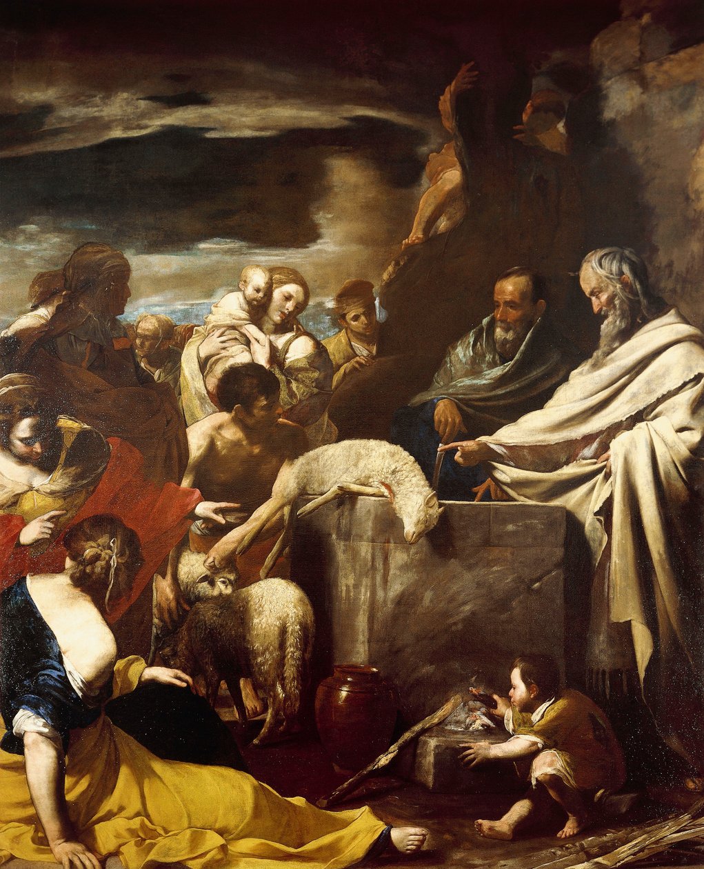 Sacrificio di Mosè da Massimo Stanzione