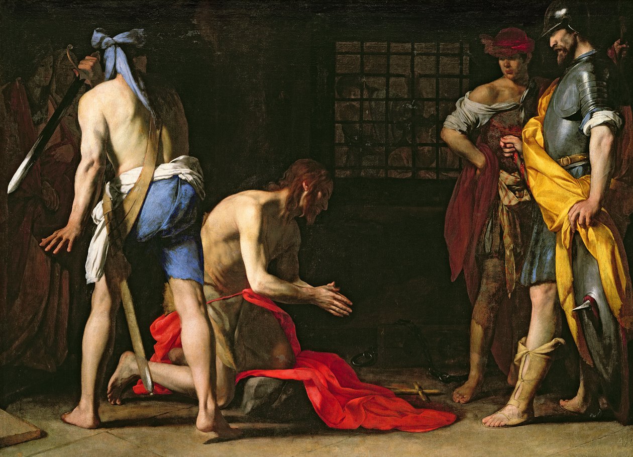 La decapitazione di San Giovanni Battista, 1634 da Massimo Stanzione