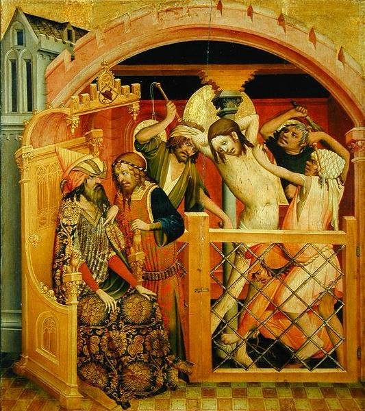 La Flagellazione di Cristo, pannello dall