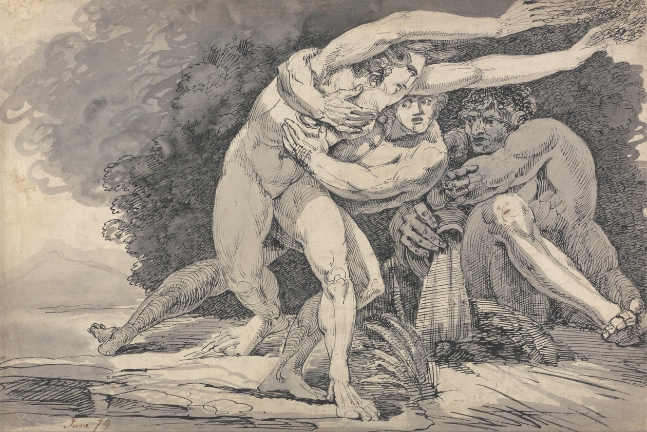 Apollo e Dafne da Master of the Giants