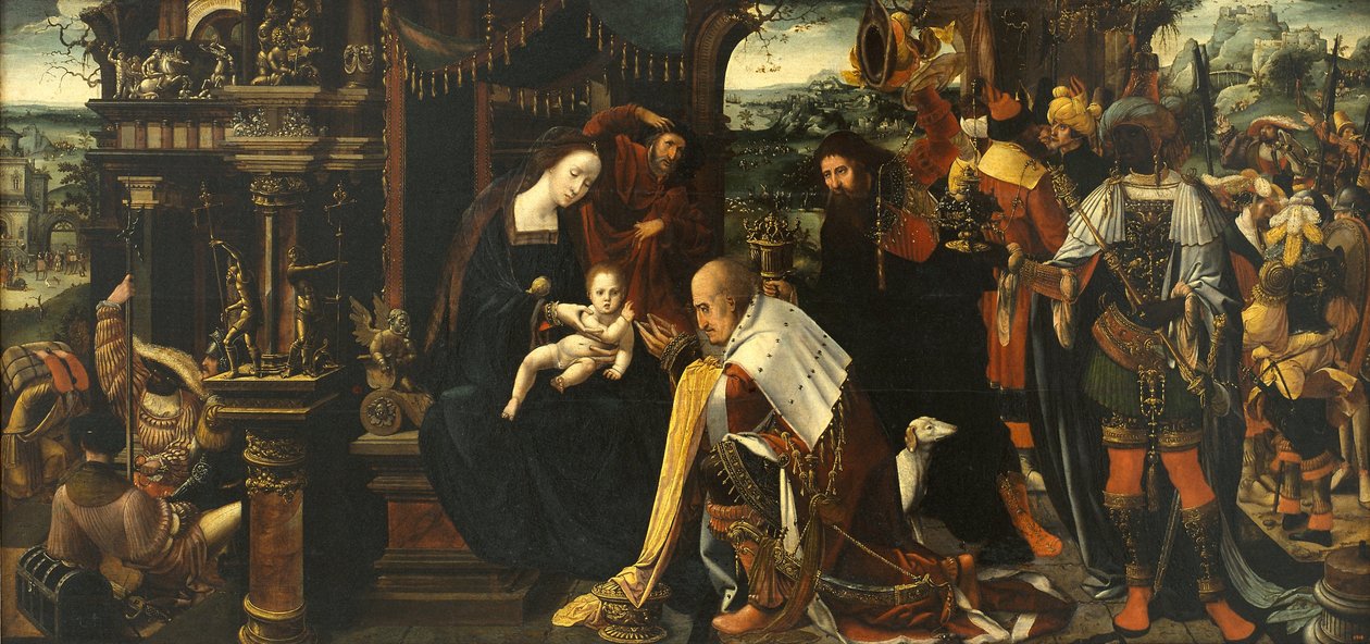 Epifania da Master of Antwerp