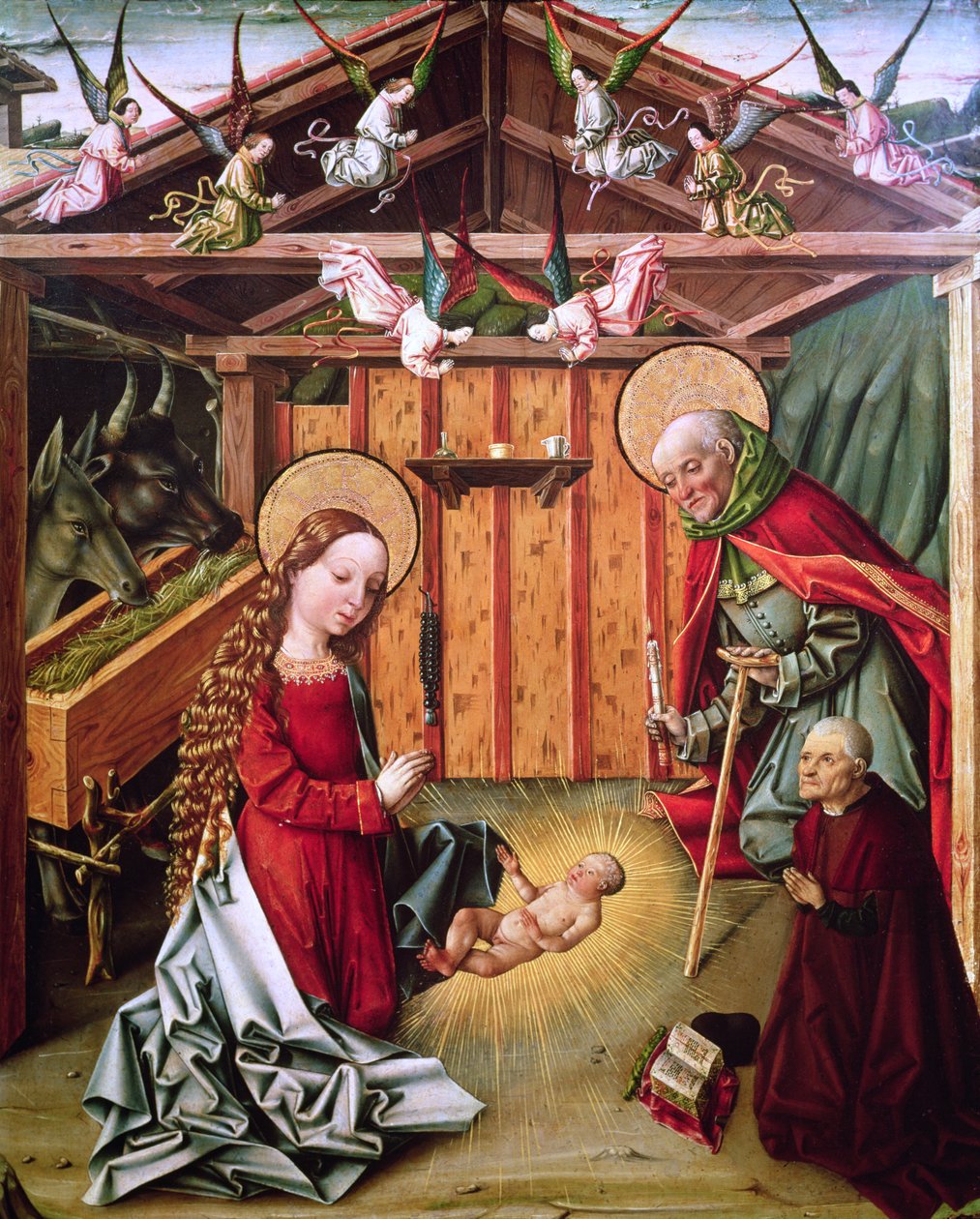 La Natività di Cristo, c.1474-76 da Master of Avila Master of Avila