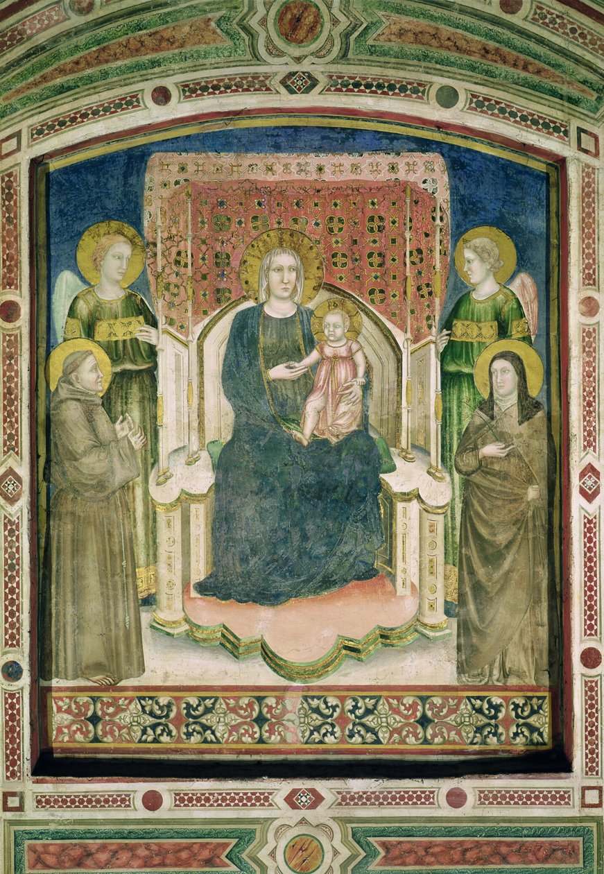 Madonna in trono con San Francesco d