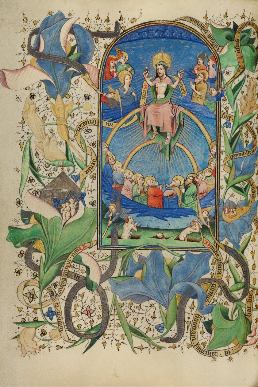 Il Giudizio Universale da Master of Guillebert de Mets