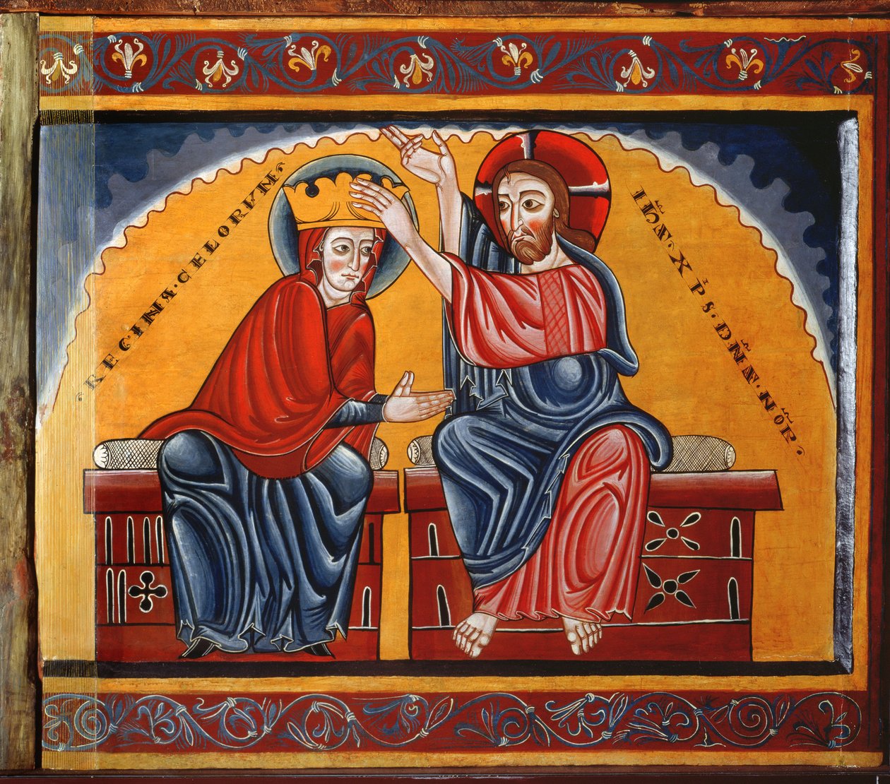 Incoronazione della Vergine da Master of Lluca