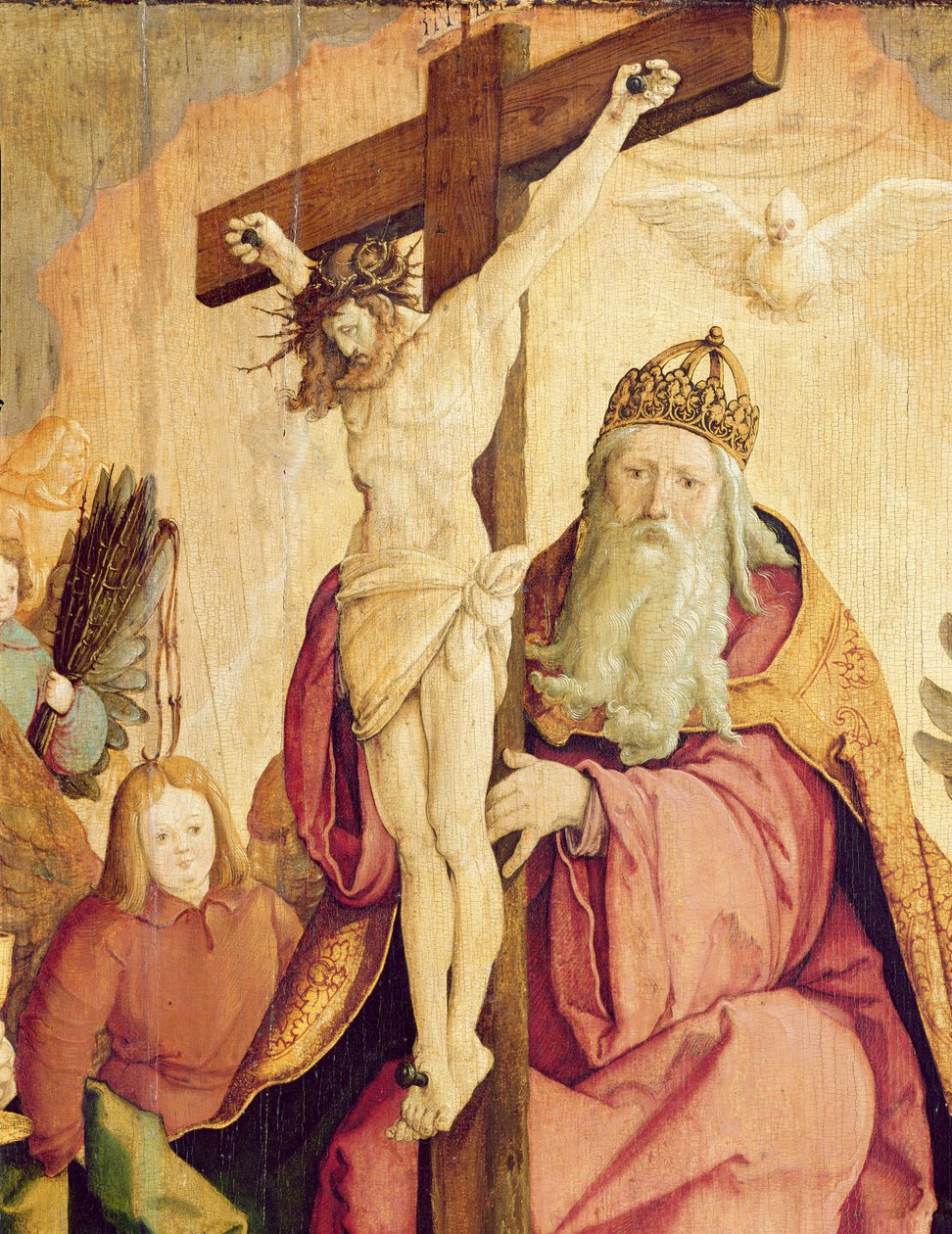 La Santissima Trinità (dettaglio) da Master of Messkirch