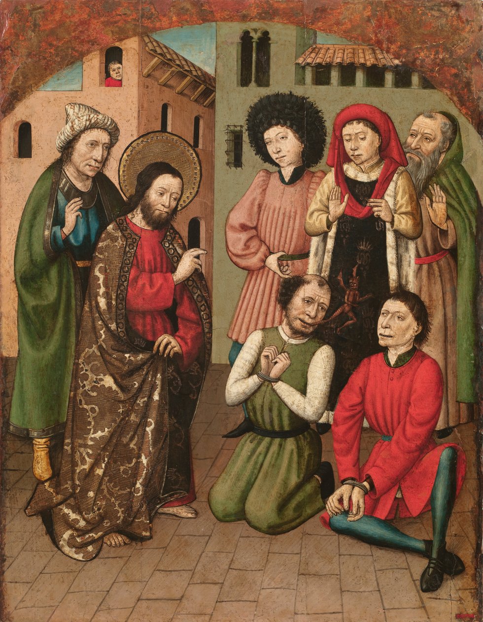 San Bartolomeo esorcizza da Master of Saint Bartholomew