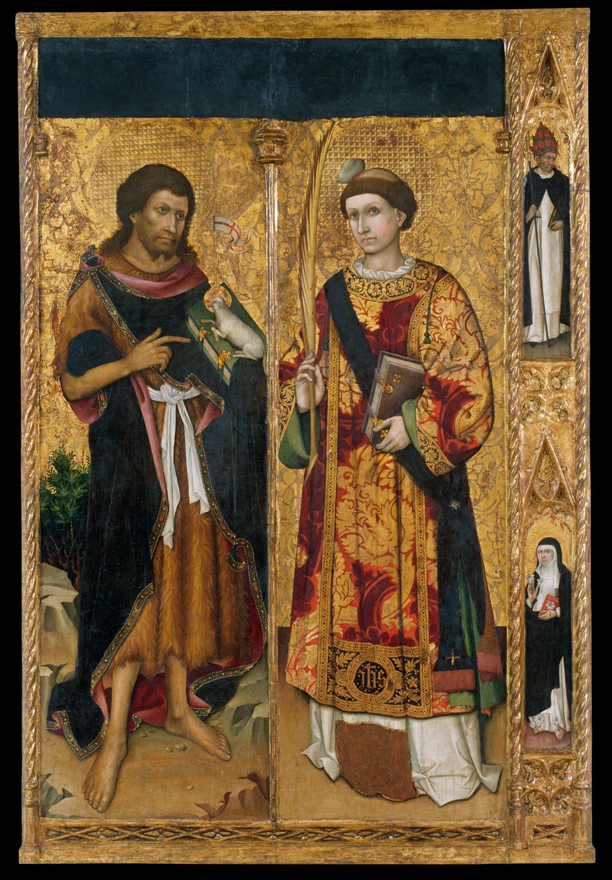 San Giovanni Battista e Santo Stefano da Master of Saint John and Saint Stephen