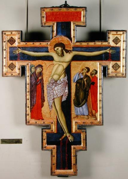 La crocifissione, c.1270-80 da Master of San Francesco